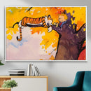 High-Quality Giclee Canvas Print – Framed Calvin Wall Art
