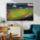 Angel Stadium Aerial Canvas Print – Los Angeles Angels