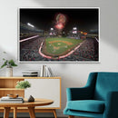 Fireworks at Angel Stadium – Los Angeles Angels Canvas
