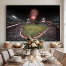 Fireworks at Angel Stadium – Los Angeles Angels Canvas
