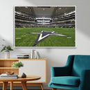 Dallas Cowboys Football Team Print - Arlington AT&T Stadium by MyGreatCanvas | Canvas Wall Art Prints | Photo Prints & Wall Decor