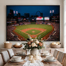 St. Louis Cardinals Baseball Team Print - Busch Stadium Wall