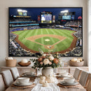 Citi Field Wall Art Print | 3-Panel New York Mets Baseball