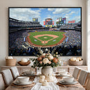 New York Mets Baseball Team Print - Citi Field Stadium Wall