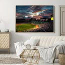 Fenway Park Wall Art Canvas Print | Large Baseball Stadium