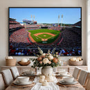 Cincinnati Reds Baseball Canvas Print - American Ball