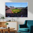 Cincinnati Reds Baseball Canvas Print - American Ball