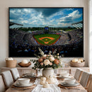 3-Panel Kauffman Stadium Wall Art Print | Large Kansas City