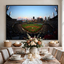 PNC Park Evening Game Triple Canvas Wall Art - Pittsburgh