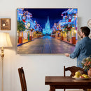 Disney Wall Art | Castle Large Wall Art Disney Magic Kingdom