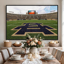 Football Stadium Wall Art – Framed Sports Field Canvas