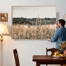 Rustic Field Landscape Wall Art Print, Giclee Canvas Wall