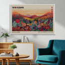 Framed Yayoi Kusama 1986 Wall Art Print – Japanese Wall Art