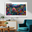 Framed Yayoi Kusama 1986 Wall Art Print – Japanese Wall Art