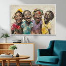 Shai Yossef style Joyful Childhood Canvas Wall Art - by MyGreatCanvas | Canvas Wall Art Prints | Photo Prints & Wall Decor
