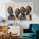 Shai Yossef Print - Joyful Childhood Canvas Wall Art -