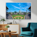 Wrigley Field Chicago Cubs Panoramic Art Multi-Piece Canvas