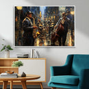 Jazz Canvas Wall Art Print – Abstract African American Music