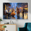 Colorful Jazz Wall Art - African American Music Canvas Print