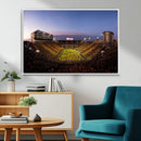 Iowa Hawkeyes Kinnick Stadium Wall Art Canvas Print, Framed
