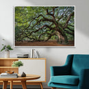 Historic Tree Wall Art – Framed Mossy Branch Canvas Artwork, by MyGreatCanvas | Canvas Wall Art Prints | Photo Prints & Wall Decor