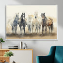 Wild Horses Wall Art Canvas Print, Framed Running Horses Art by MyGreatCanvas | Canvas Wall Art Prints | Photo Prints & Wall Decor