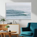 Ocean Waves Wall Art Canvas Print – Framed Surfer Lineup by MyGreatCanvas | Canvas Wall Art Prints | Photo Prints & Wall Decor