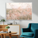Pastel Grasses Wall Art Canvas Print – Framed Soft Meadow