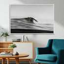 Black Wave Wall Art Canvas Print – Framed Abstract Surf by MyGreatCanvas | Canvas Wall Art Prints | Photo Prints & Wall Decor