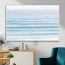 Ocean Wave Surfer Wall Art – Framed Minimal Seascape Canvas by MyGreatCanvas | Canvas Wall Art Prints | Photo Prints & Wall Decor