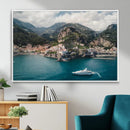 Amalfi Coast Wall Art – Framed Italian Seaside Canvas by MyGreatCanvas | Canvas Wall Art Prints | Photo Prints & Wall Decor