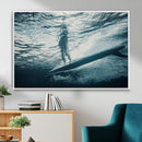 Underwater Surf Wall Art – Framed Ocean Wave Canvas Artwork, by MyGreatCanvas | Canvas Wall Art Prints | Photo Prints & Wall Decor