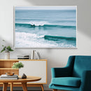 Ocean Swell Wall Art Canvas Print – Framed Surf Waves Scene by MyGreatCanvas | Canvas Wall Art Prints | Photo Prints & Wall Decor
