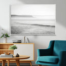 Black White Seascape Wall Art Canvas Print – Framed Ocean by MyGreatCanvas | Canvas Wall Art Prints | Photo Prints & Wall Decor