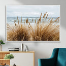 Beach Grass Wall Art Canvas Print – Framed Coastal Dunes Art by MyGreatCanvas | Canvas Wall Art Prints | Photo Prints & Wall Decor