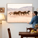 Wild Horse Wall Art Canvas Print – Framed Rustic Western Art by MyGreatCanvas | Canvas Wall Art Prints | Photo Prints & Wall Decor