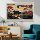Modern Japanese Wall Art Canvas Print – Framed Abstract by MyGreatCanvas | Canvas Wall Art Prints | Photo Prints & Wall Decor