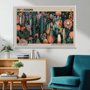 Yayoi Kusama Art Print Canvas – Abstract Mount Fuji Japanese
