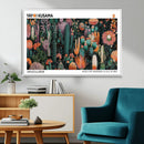 Modern Japanese Wall Art Canvas Print – Framed Abstract