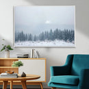 Winter Forest Wall Art Canvas Print – Framed Snowy Landscape by MyGreatCanvas | Canvas Wall Art Prints | Photo Prints & Wall Decor