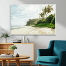 Relaxing Beach Wall Art Canvas Print – Framed Ocean View by MyGreatCanvas | Canvas Wall Art Prints | Photo Prints & Wall Decor