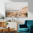 Beach Landscape Wall Art Canvas Print – Framed Sand Dune