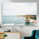 Twelve Apostles Wall Art Canvas Print – Framed Coastal