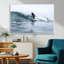 Surfer on Wave Wall Art Canvas Print – Framed Ocean by MyGreatCanvas | Canvas Wall Art Prints | Photo Prints & Wall Decor