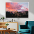 Half Dome Wall Art Canvas Print – Framed Yosemite National
