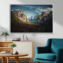 Yosemite National Wall Art Canvas Print – Framed Mountain by MyGreatCanvas | Canvas Wall Art Prints | Photo Prints & Wall Decor