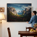 Yosemite National Park Canvas Wall Art – Framed Mountain by MyGreatCanvas | Canvas Wall Art Prints | Photo Prints & Wall Decor
