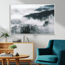 Foggy Forest Landscape Wall Art Canvas Print – Misty by MyGreatCanvas | Canvas Wall Art Prints | Photo Prints & Wall Decor