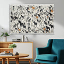 Wild Horse Stampede Wall Art Canvas Print – Monochrome by MyGreatCanvas | Canvas Wall Art Prints | Photo Prints & Wall Decor