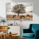 Texas Longhorn Cattle Wall Art, Rustic Western Ranch Canvas by MyGreatCanvas | Canvas Wall Art Prints | Photo Prints & Wall Decor